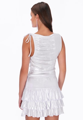 Haut 'Party' myMo at night en blanc