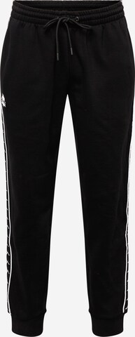 Tapered Pantaloni de la KAPPA pe negru: față