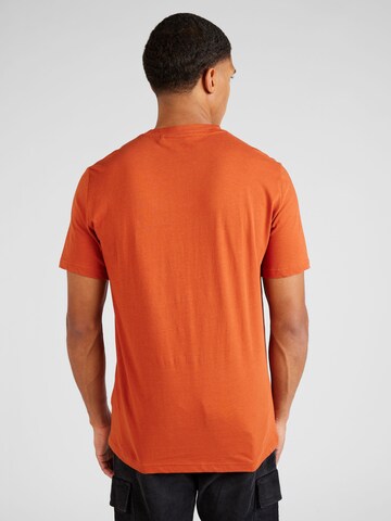 MUSTANG Koszulka 'Alex C' w kolorze pomarańczowy