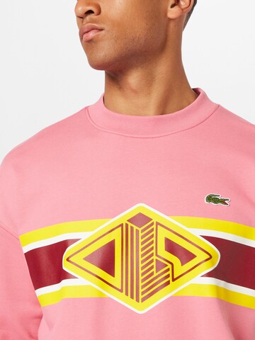 LACOSTE Sweatshirt in Pink
