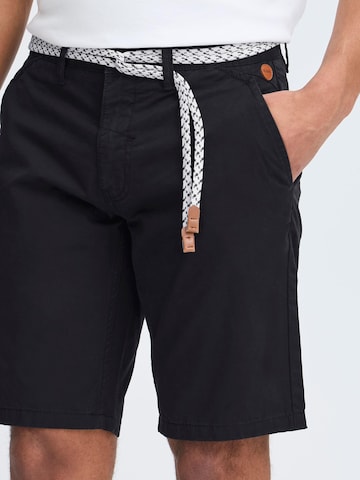 BLEND Regular Trousers 'Ragna' in Black