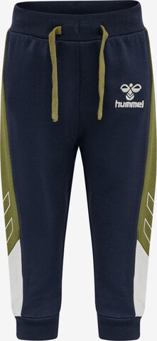 Hummel Regular Sportbroek 'FINN' in Blauw: voorkant