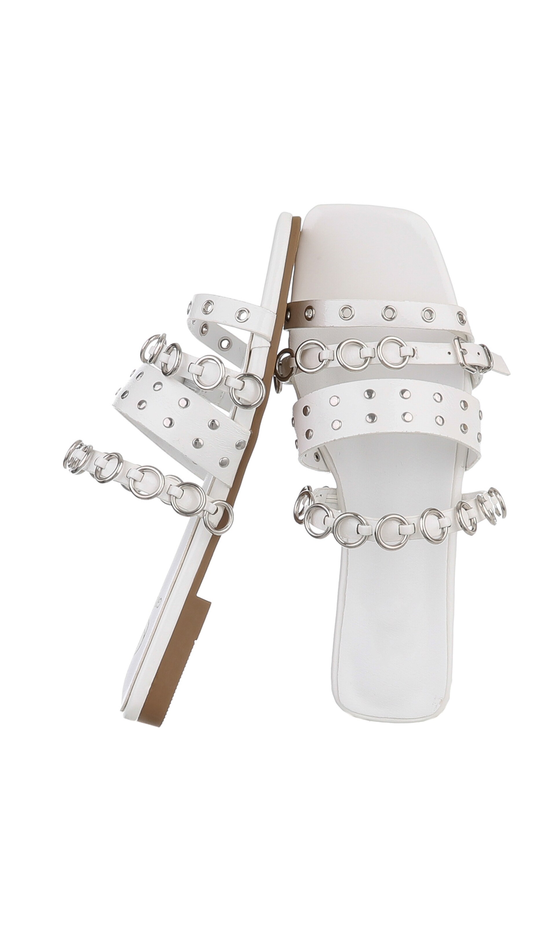 Ital-Design Mules in White