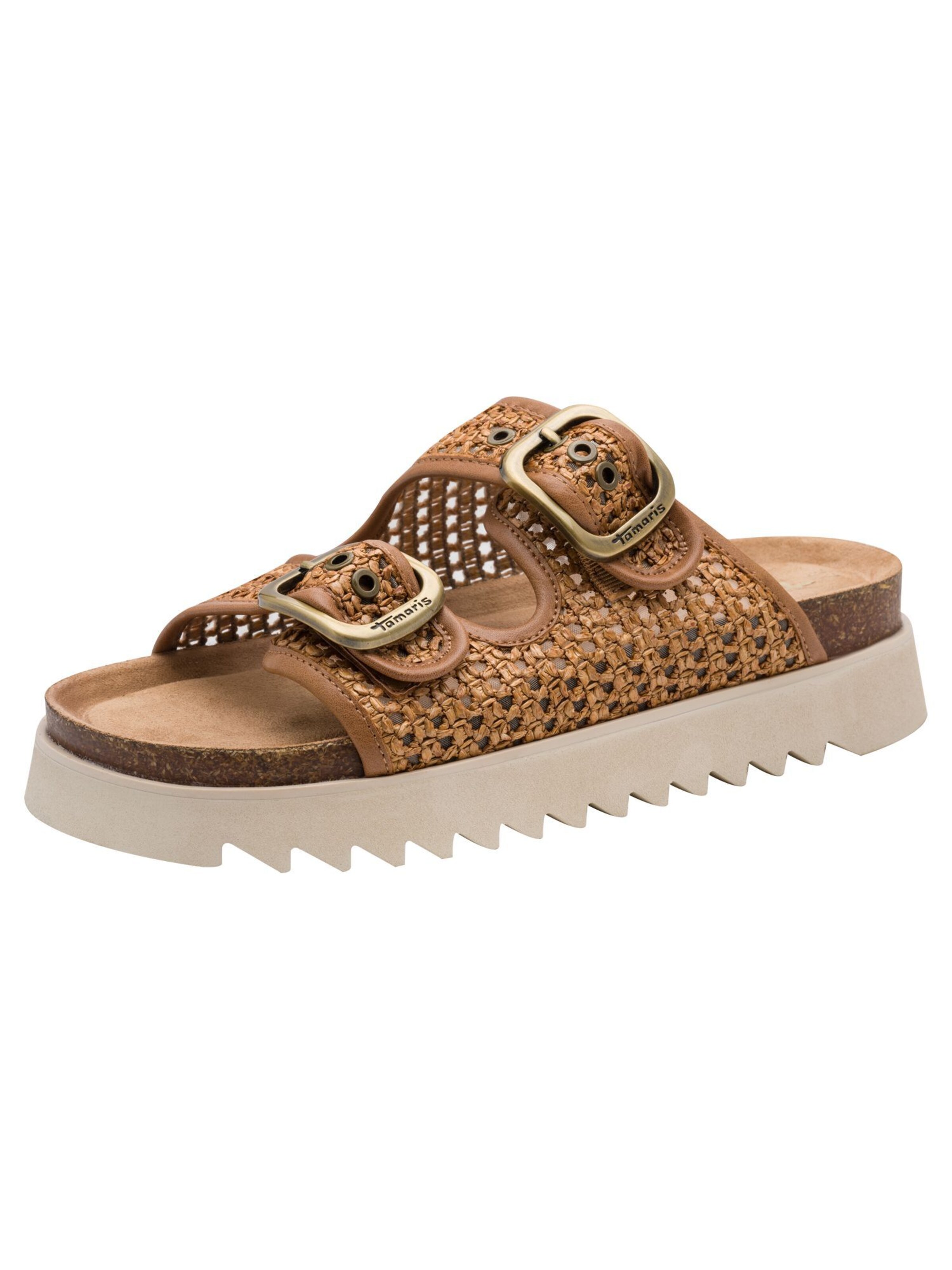Tamaris Mules in Cognac, Item view