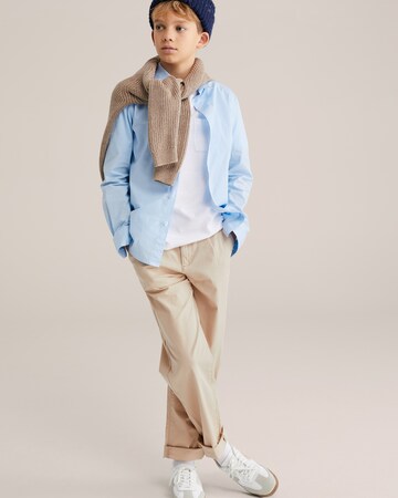 zils WE Fashion Standarta piegriezums Krekls