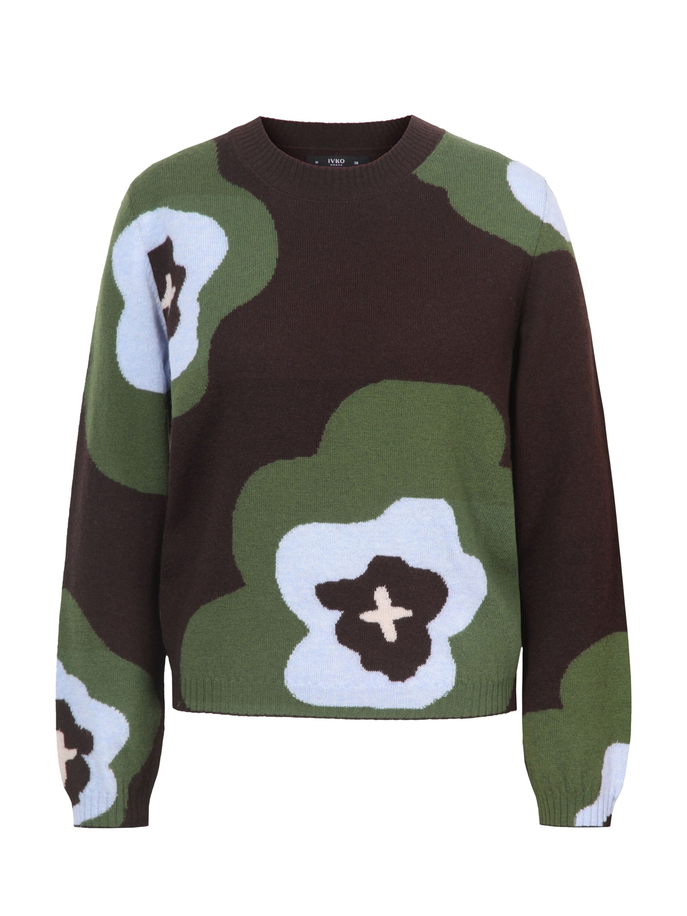 IVKO Woman Pullover in Braun: Vorderseite