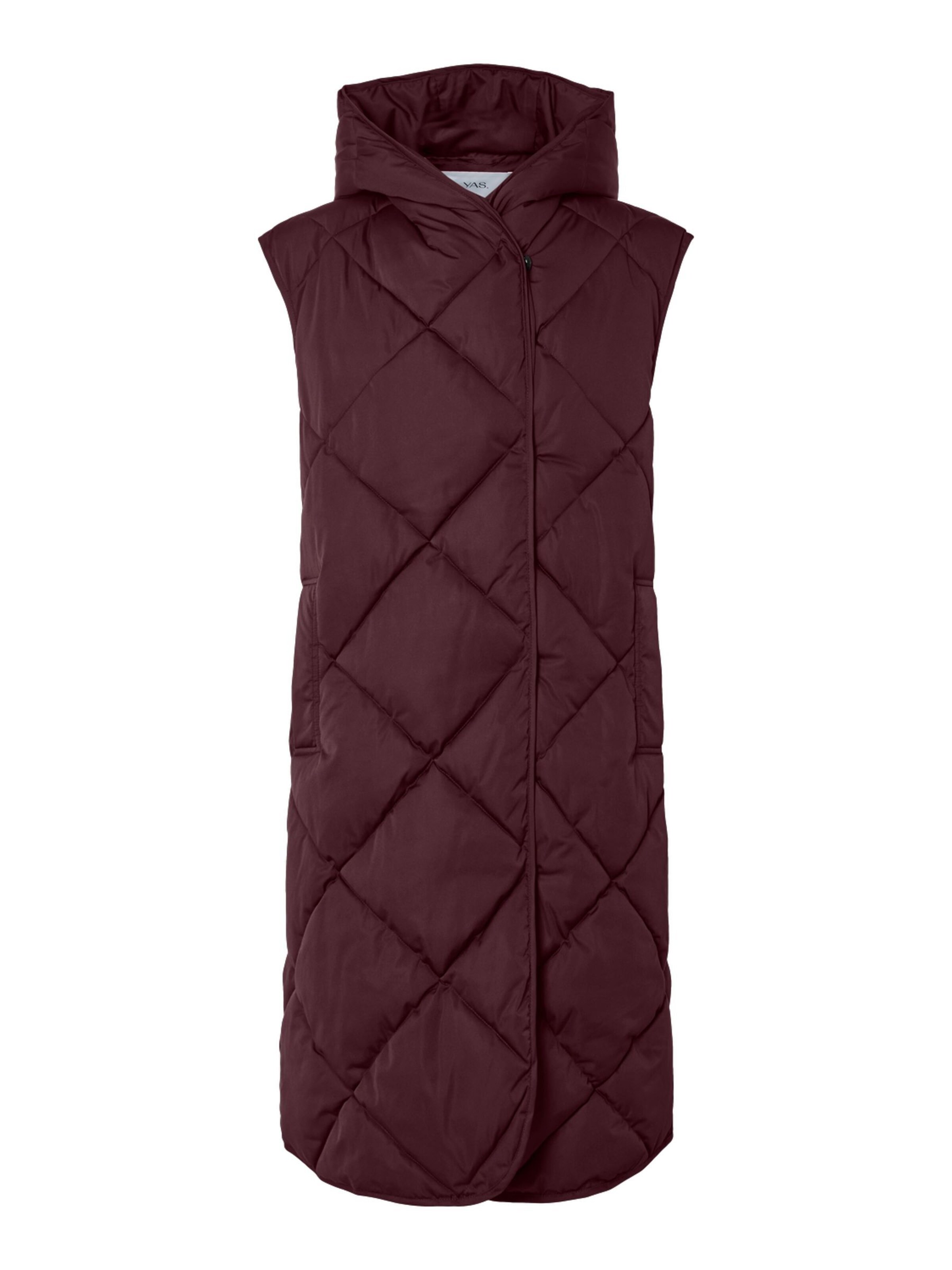 Gilet 'YASSelura' YAS en rouge : devant