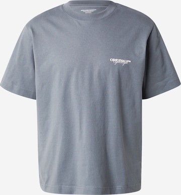 JACK & JONES Majica 'JORIslington' | modra barva: sprednja stran