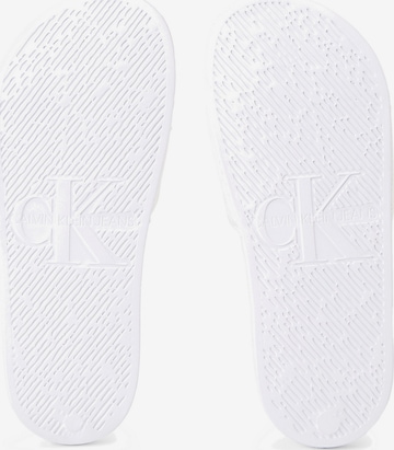Calvin Klein Jeans - Zapatos abiertos en blanco