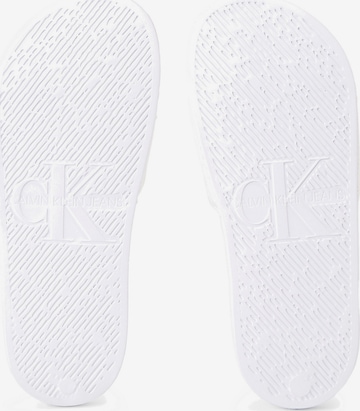 Calvin Klein Jeans - Sapato aberto em branco