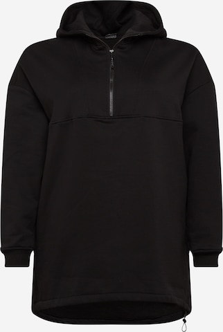 melns Urban Classics Sportisks džemperis: no priekšpuses