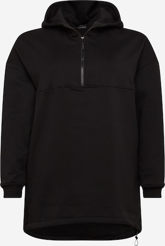 Urban Classics Sweatshirt in Black: front