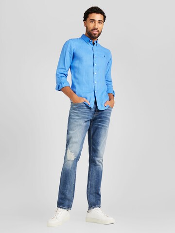 Polo Ralph Lauren Slim Fit Hemd in Blau