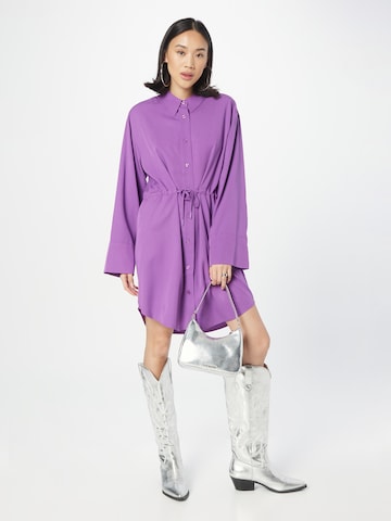 mbym Shirt Dress 'Benina' in Purple