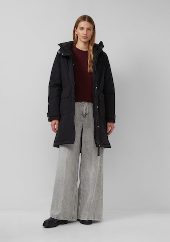 s.Oliver Wintermantel in Schwarz: Vorderseite