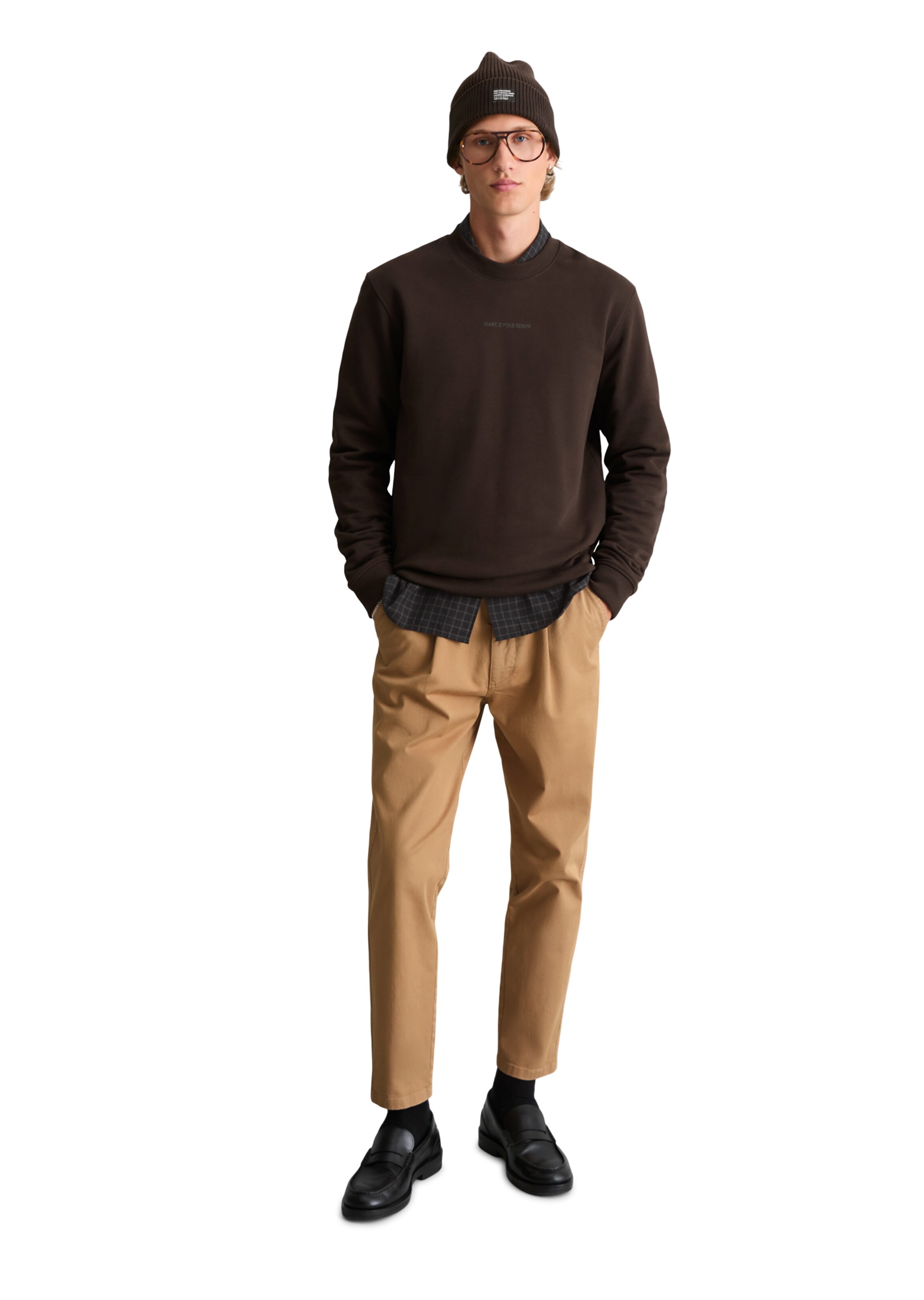 Sweat-shirt Marc O'Polo DENIM en marron