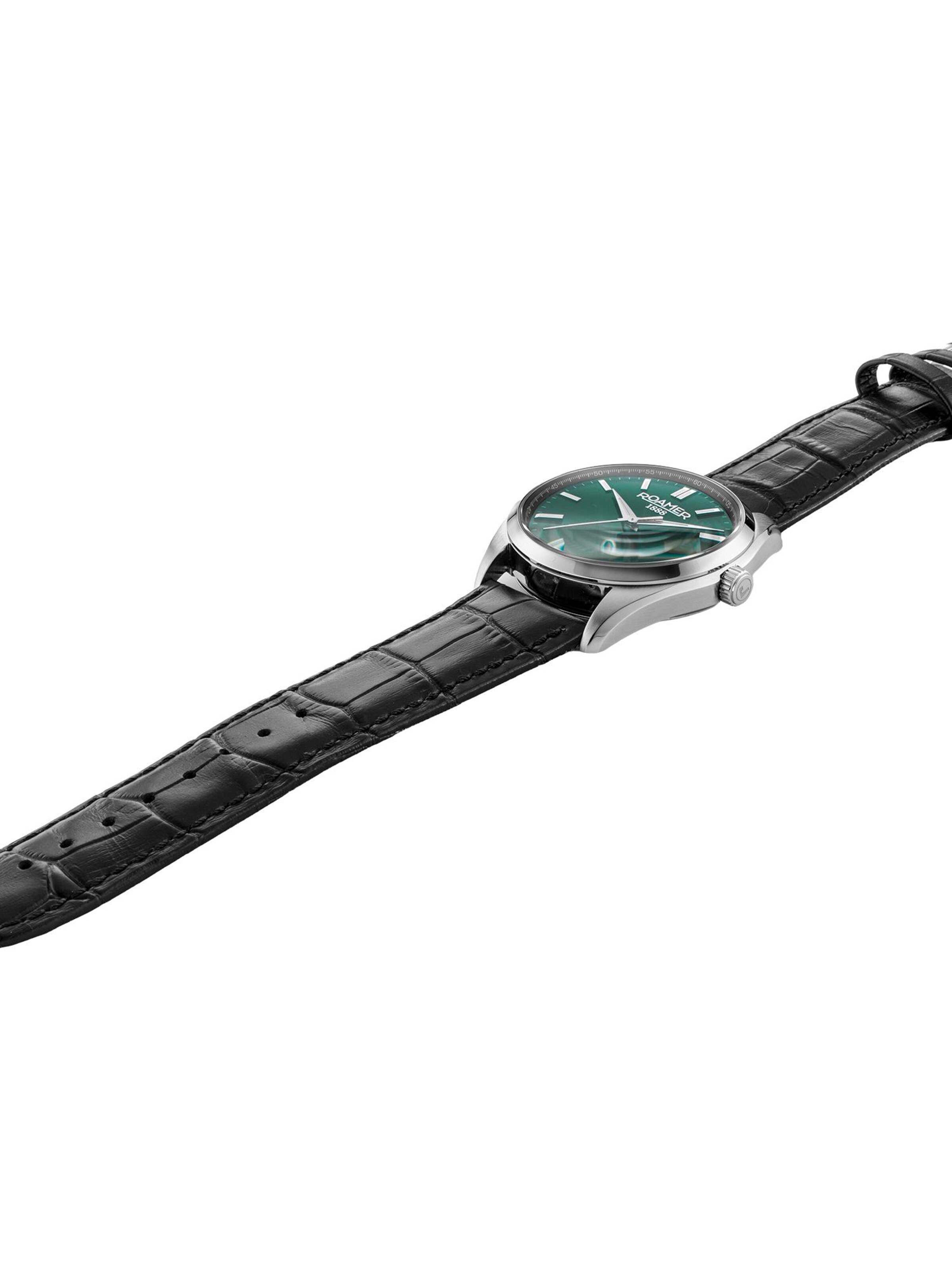 Roamer Analog Watch 'Elite' in Green
