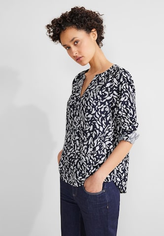 STREET ONE Bluse in Blau