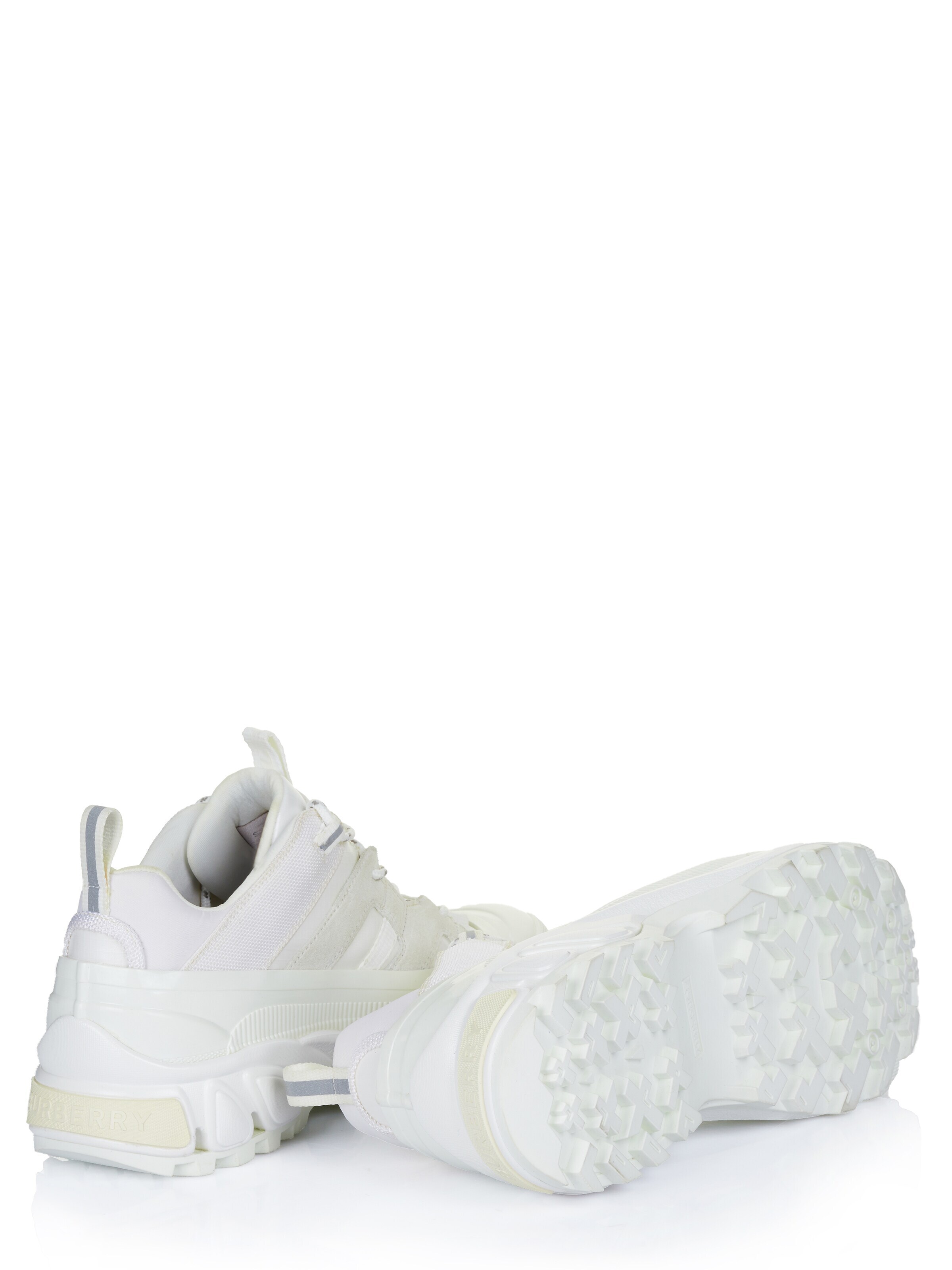 BURBERRY Sneakers laag 'Burberry ARTHUR Sneaker weiss (2te Wahl)' in Wit
