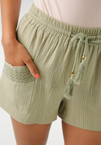 Aniston CASUAL Regular Pants in Green