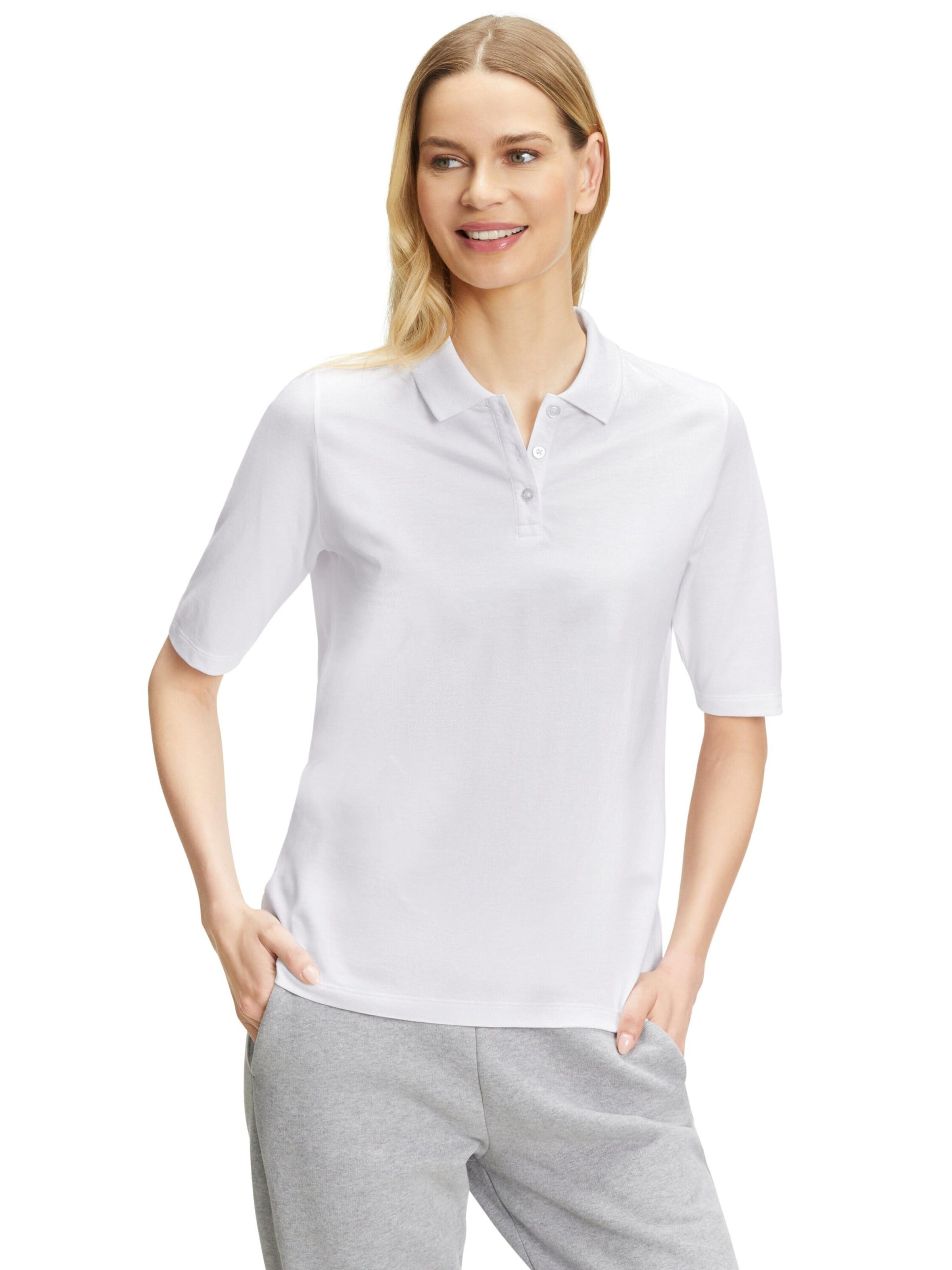 FALKE Shirt in Weiß: Vorderseite