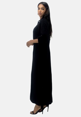 Abito camicia di Elara in nero