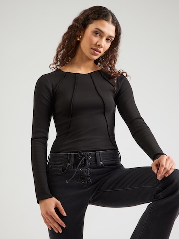 Tricou 'Marlies' de la ABOUT YOU pe negru: față