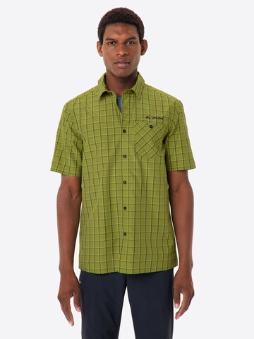 VAUDE Regular fit Performance shirt 'Albsteig III' in Green: front