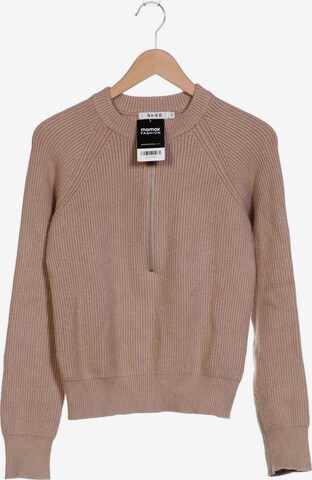 NA-KD Pullover S in Beige: predná strana