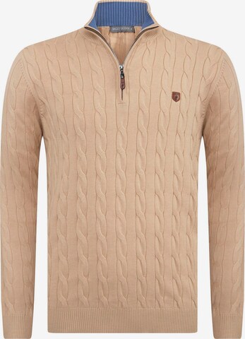 Jacey Quinn Sweater in Beige: front