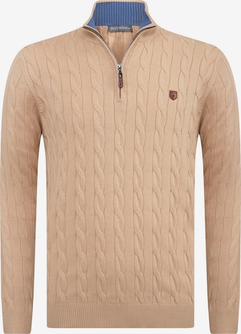 Jacey Quinn Pullover in Beige: predná strana