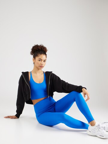 Girlfriend Collective Skinny Workout Pants 'FLOAT' in Blue