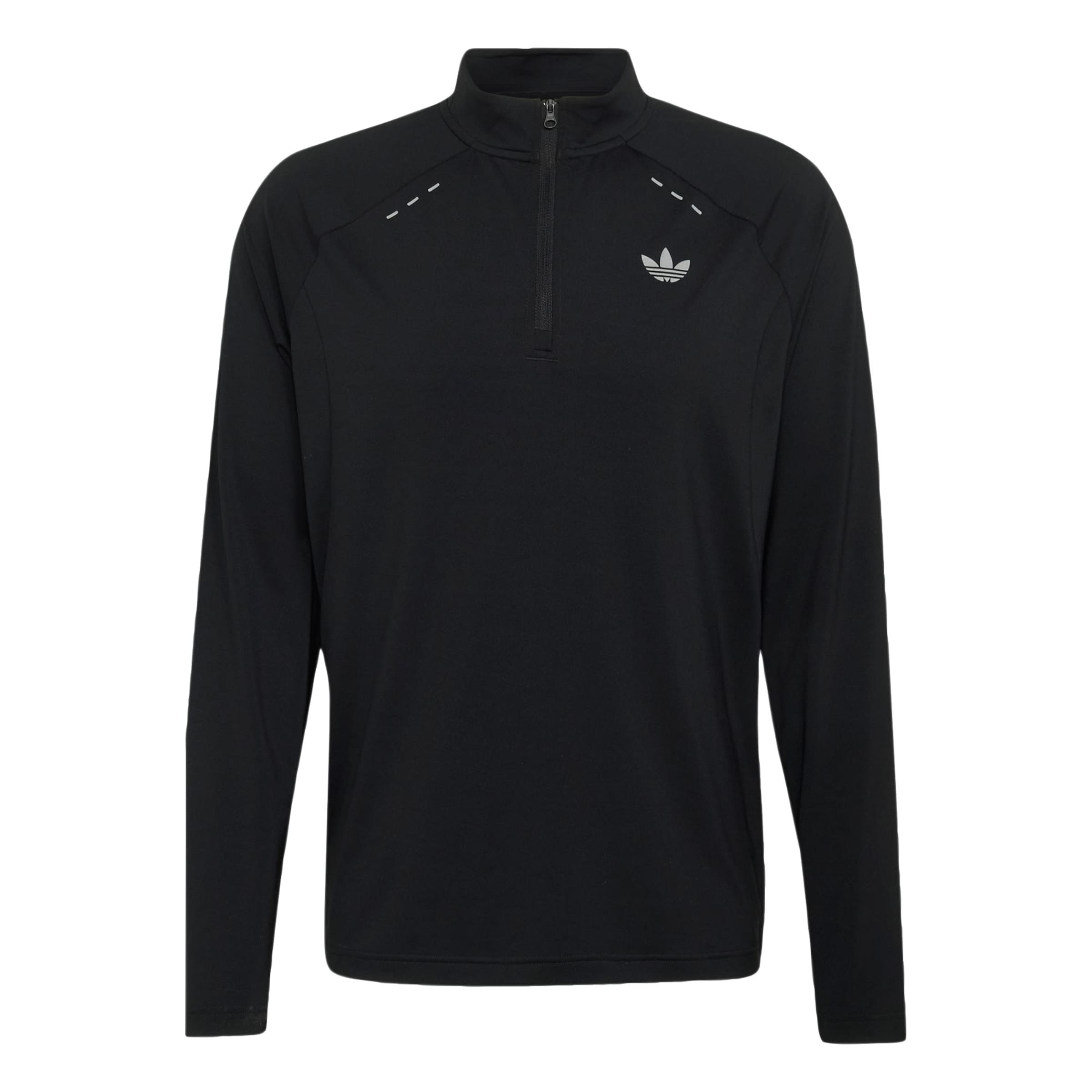 T-Shirt 'Trefoil Essentials' ADIDAS ORIGINALS en noir : devant