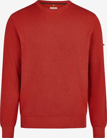 redmond Pullover 'Basic' in Rot: Vorderseite