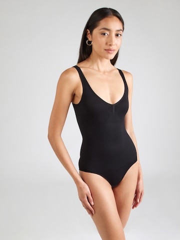 Perfect Secrets - Body modelador 'Perfect Shaper' em preto: frente