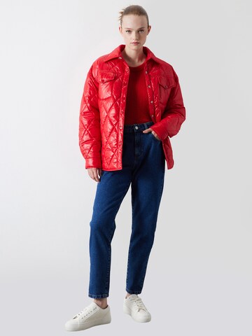 Ipekyol Between-Season Jacket in Red