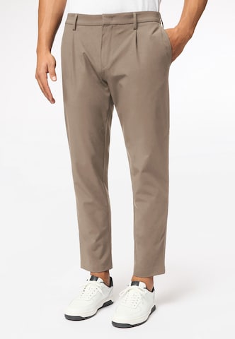 ROY ROBSON Regular Chino Pants in Brown: front