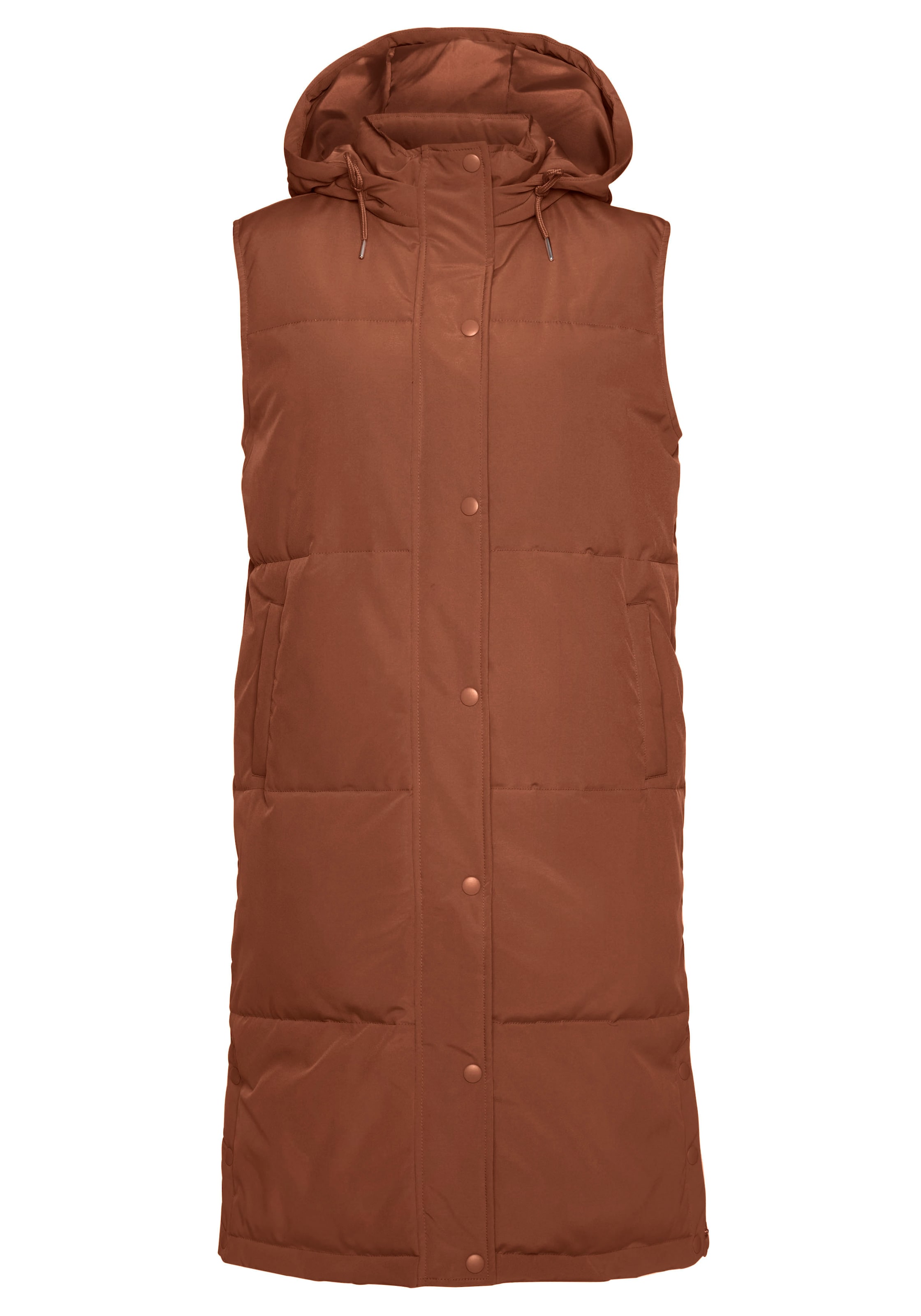 LASCANA Väst i brun: framsida