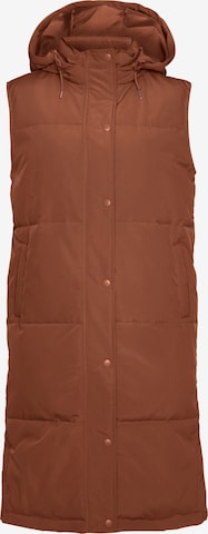 Gilet LASCANA en marron : devant