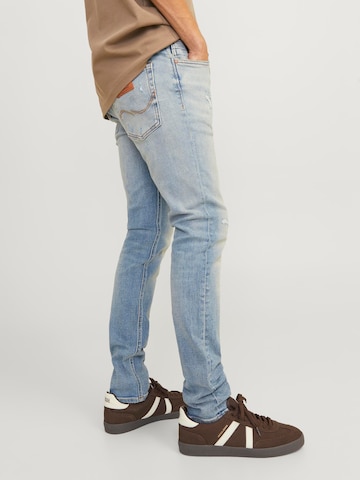 JACK & JONES Slimfit Jeans 'Liam Cole' in Blau