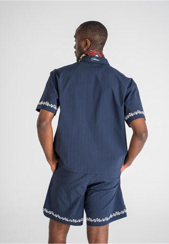 Fit confort Chemise 'Western' Prohibited en bleu