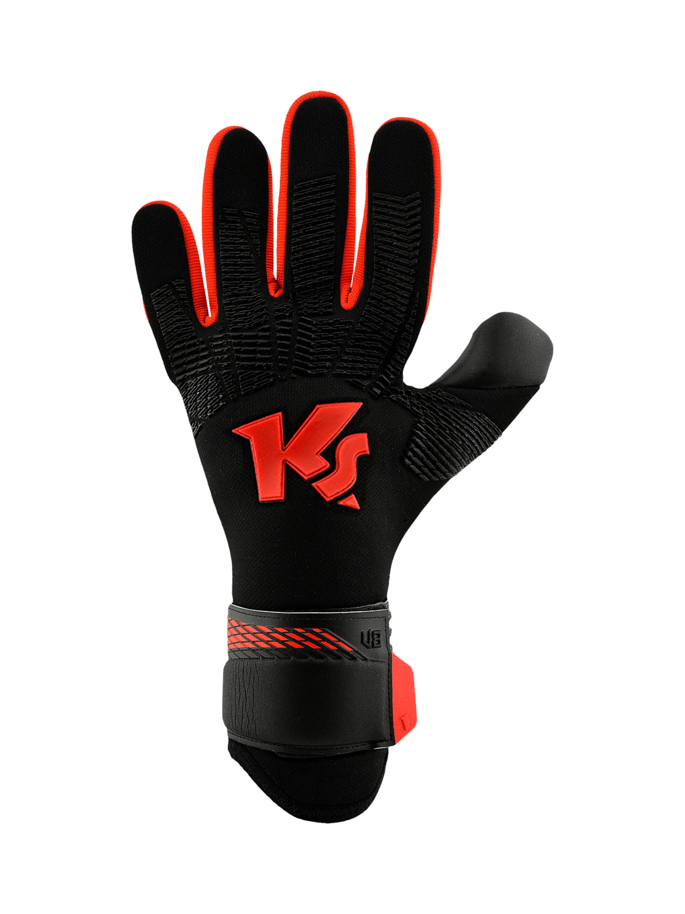 KEEPERsport Athletic Gloves in Black
