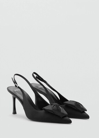 MANGO Slingback Pumps 'Garden' in Black