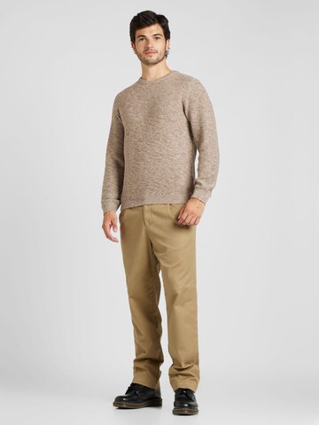 Loosefit Pantaloni chino 'JPSTKARL JJLAWRENCE' di JACK & JONES in beige