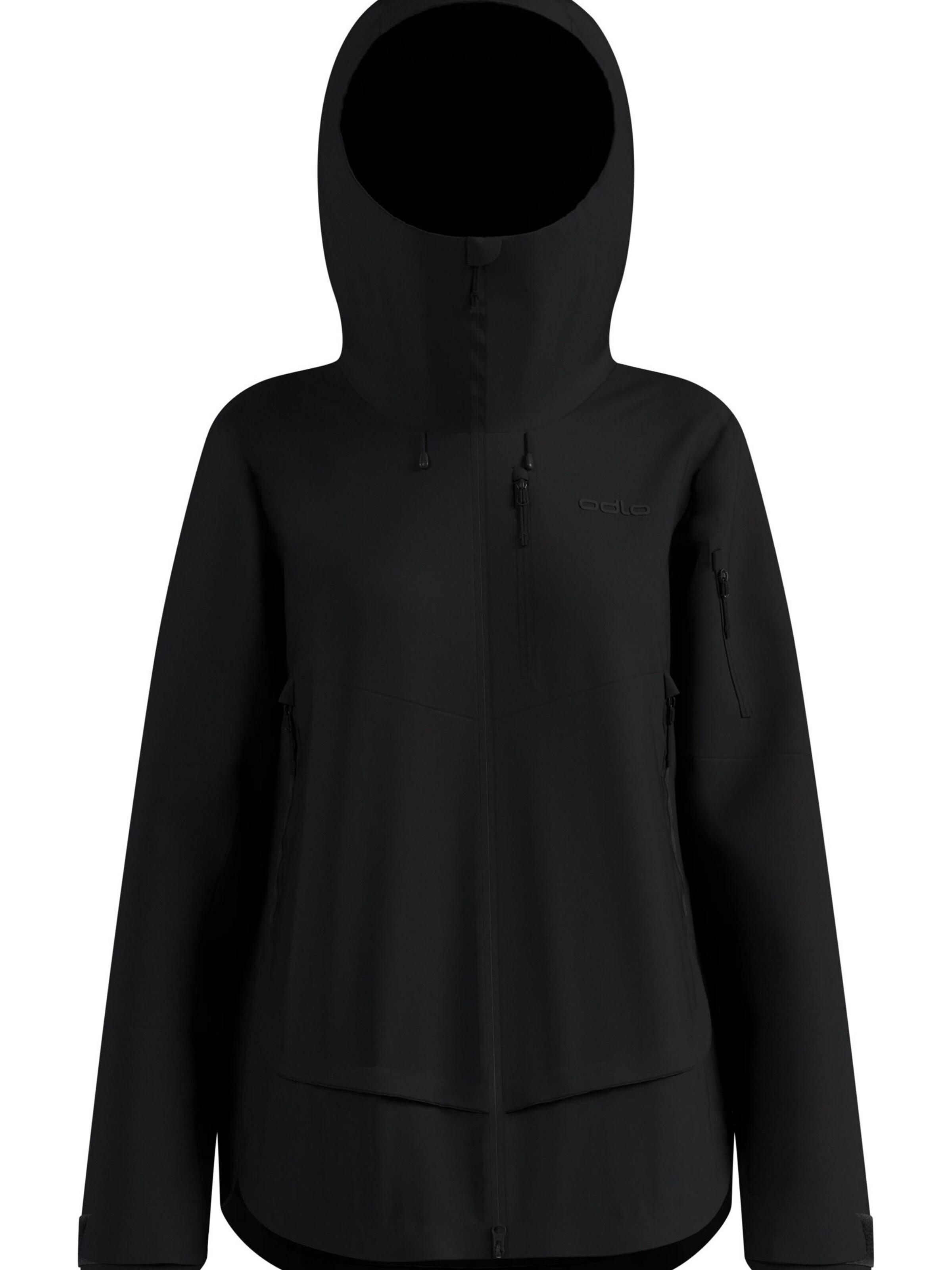ODLO Sports jacket 'X-ALP' in Black: front