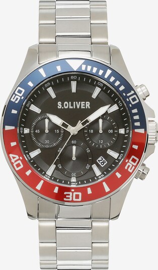 s.Oliver Chronograph in silber, Produktansicht