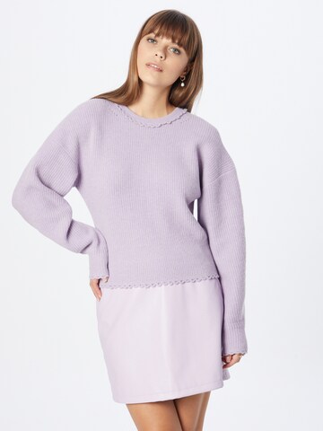 3.1 Phillip Lim - Pullover em roxo: frente