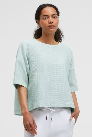 SENSES.THE LABEL Sweatshirt 'So:Y' in Green: front