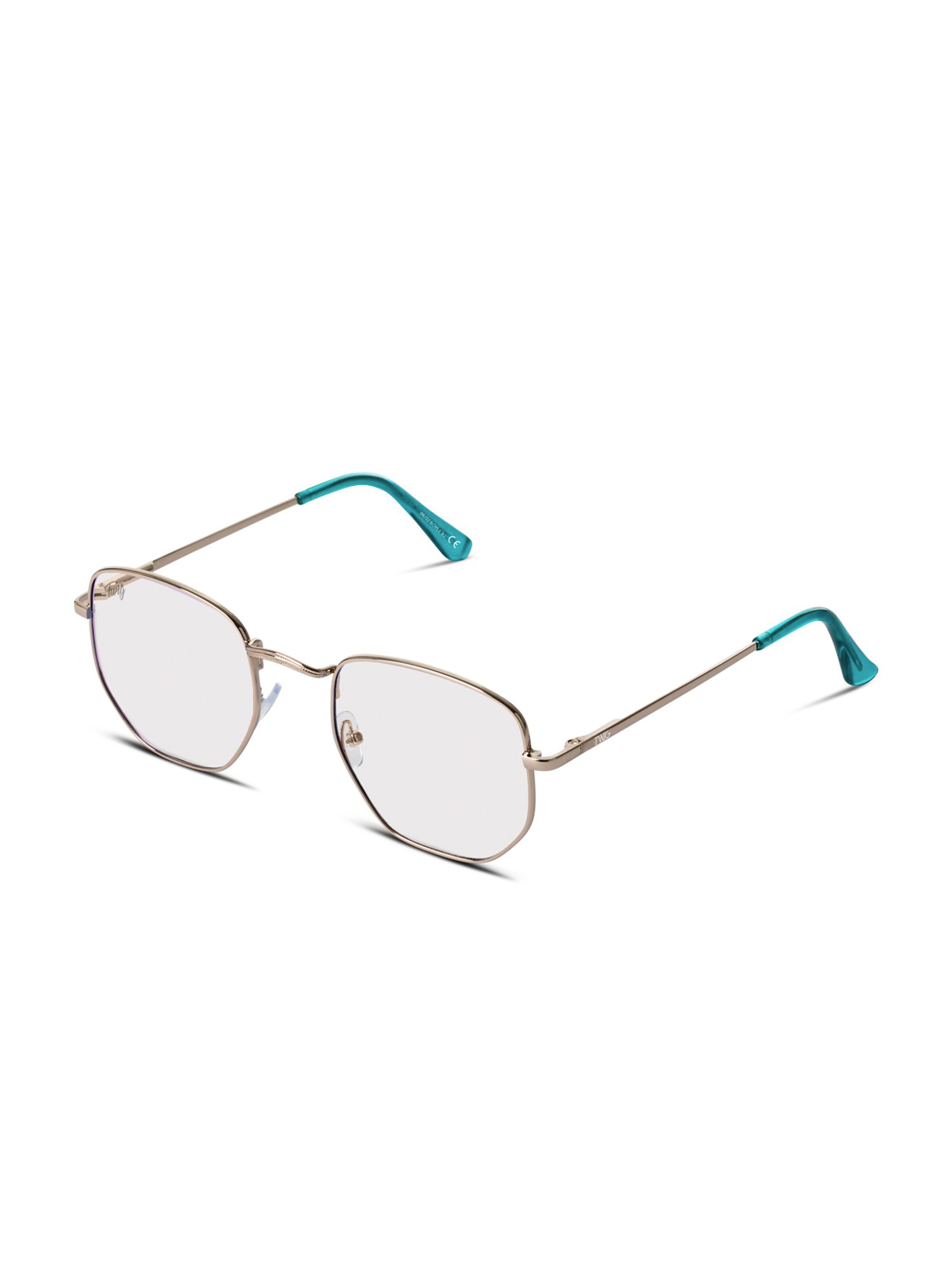 TWIG Concept Milano Glasses 'Boyle' in Silver: front
