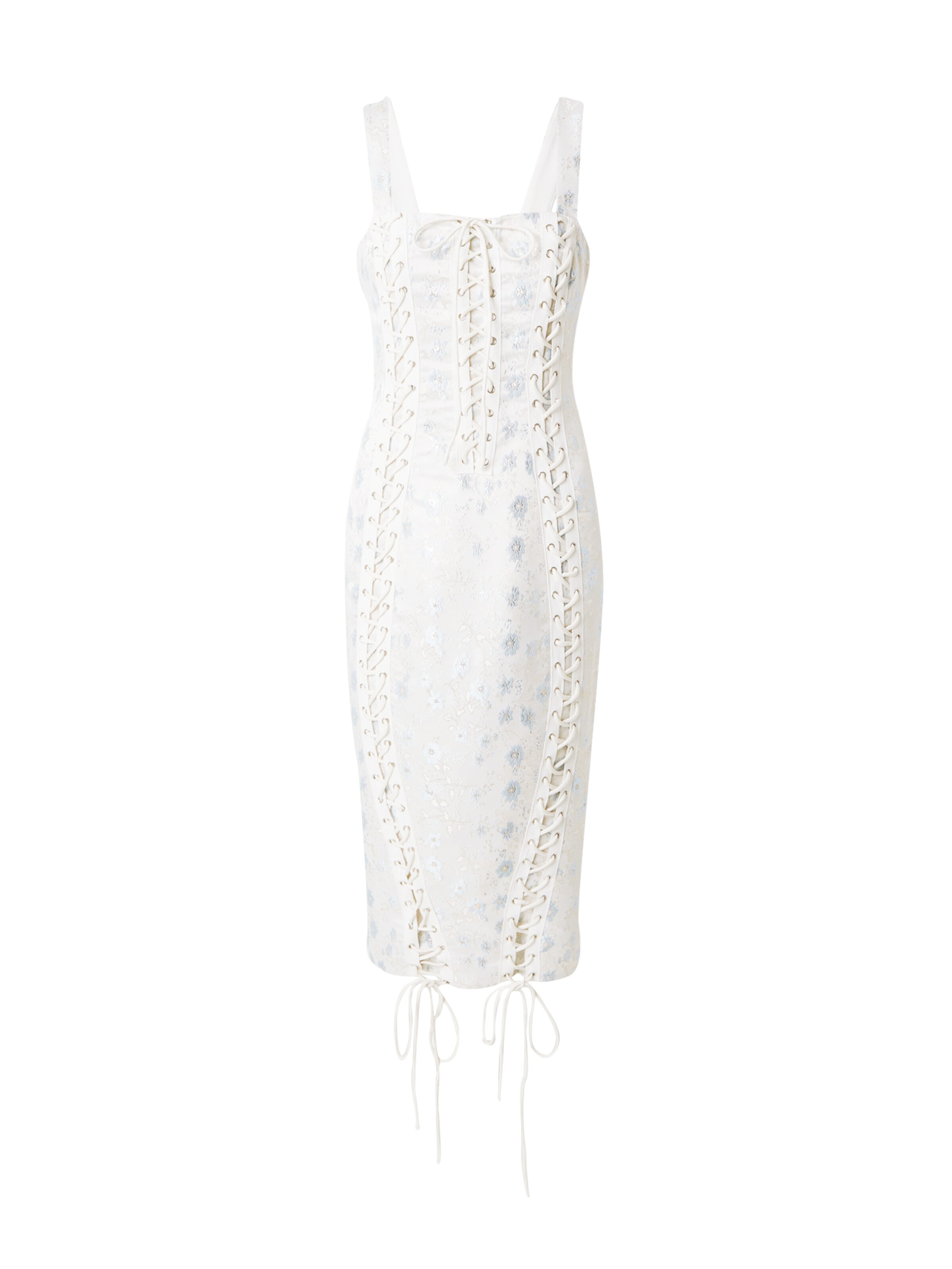 True Decadence Šaty – bílá: přední strana